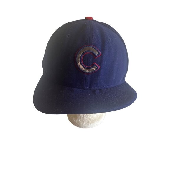 New Era Other - Chicago Cubs Blue Hat Cap Camouflage Camo C Size 7 1/4